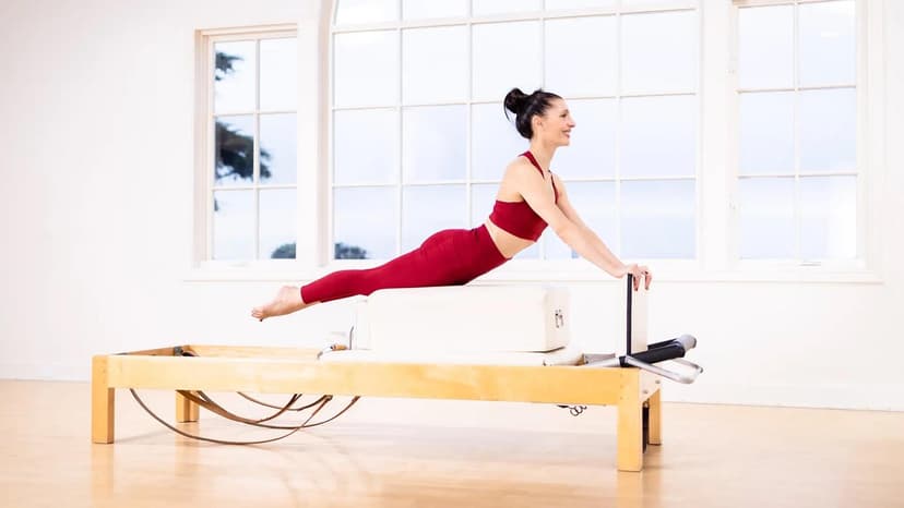 Pilates Trainer leads